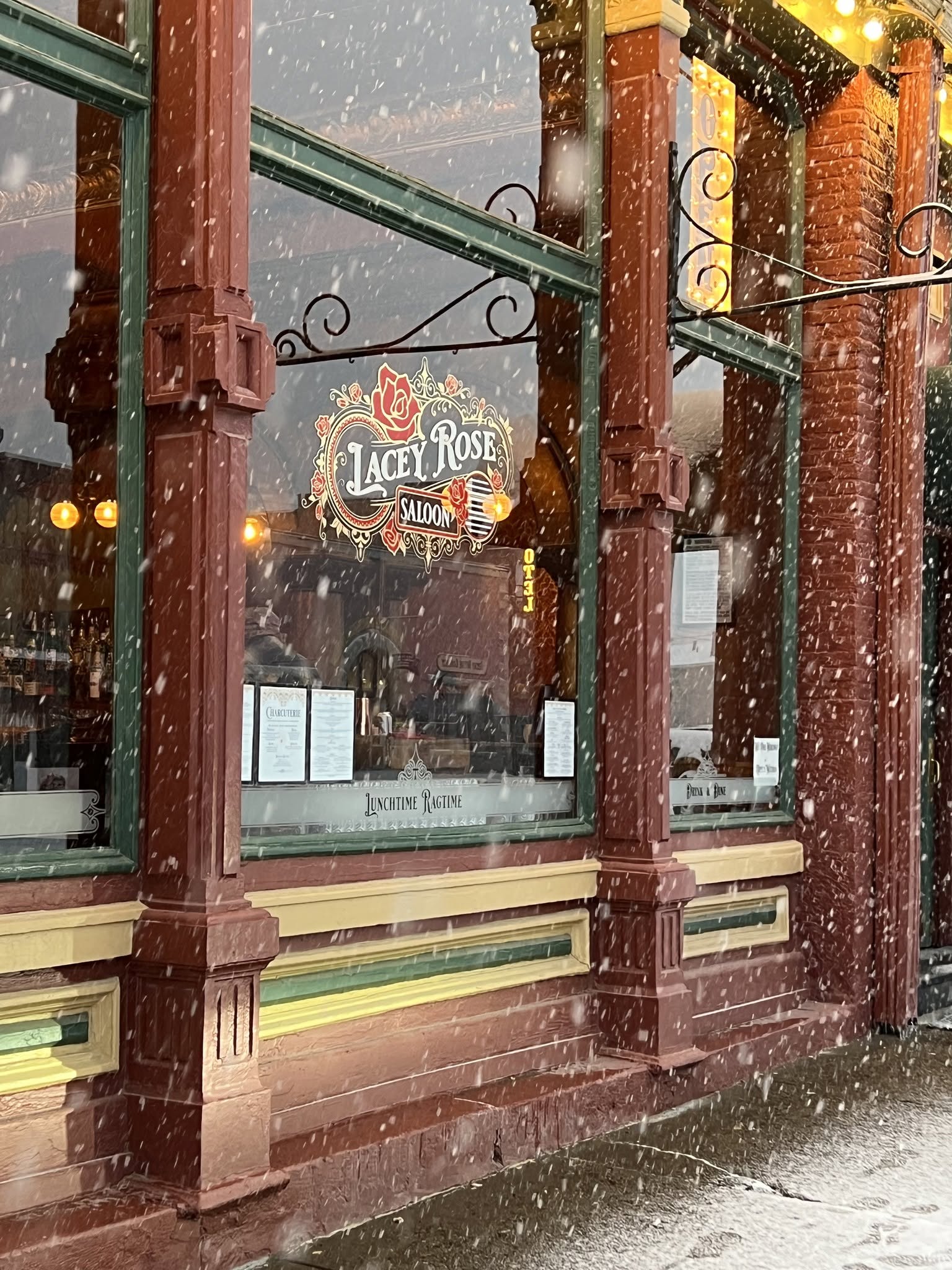 Exterior of the Lacey Rose Saloon at the historic Grand Imperial Hotel in Silverton, Colorado